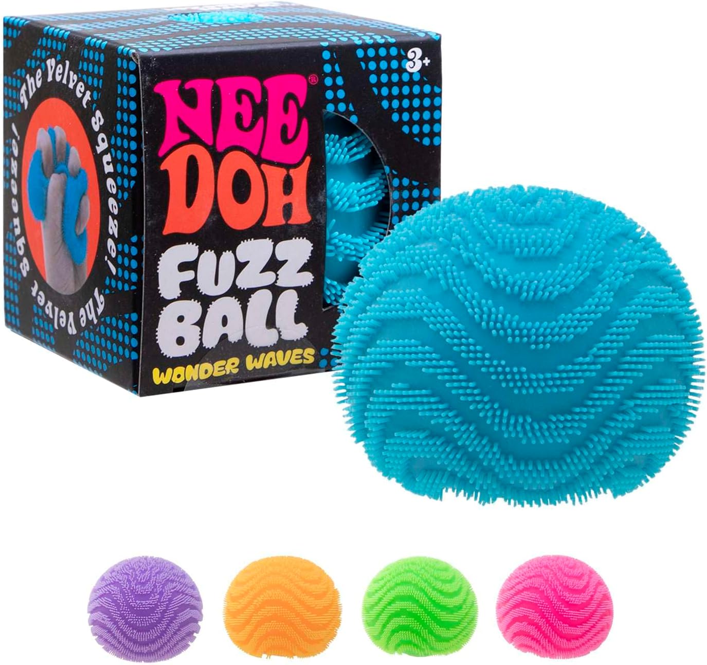 NeeDoh Fuzz Ball - One Per Pack (Wonder Waves) - Image 7